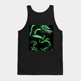 The Dragon Green Tank Top